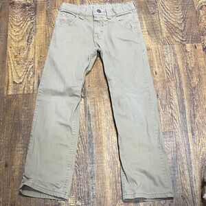 Wrangler size 10 Regular Tan Chinos adjustable‎ casual school uniform stretch